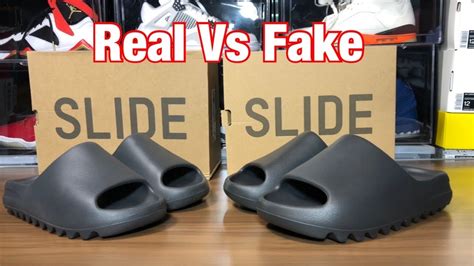 adidas slides fake|where are yeezy slides made.